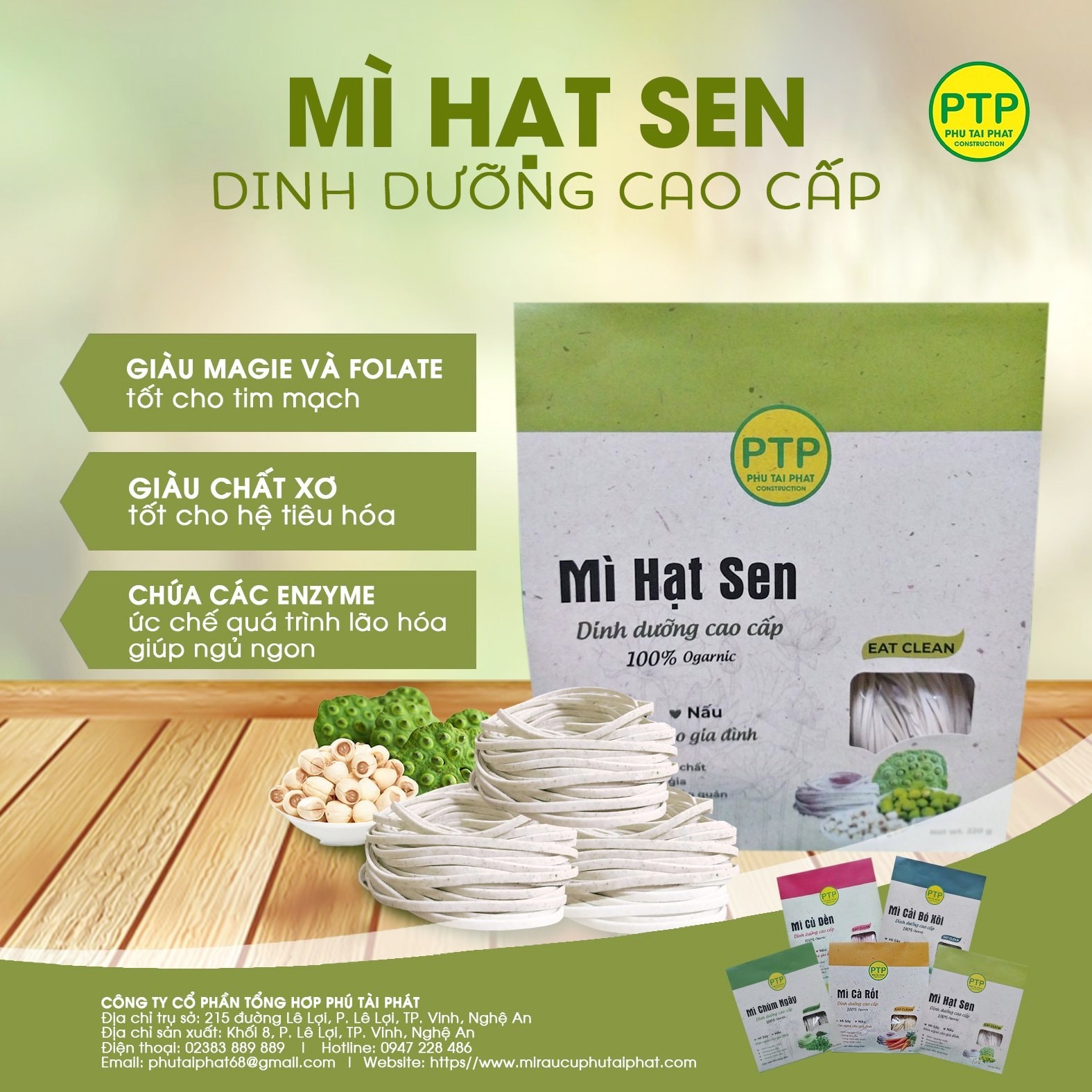 Mì hạt sen